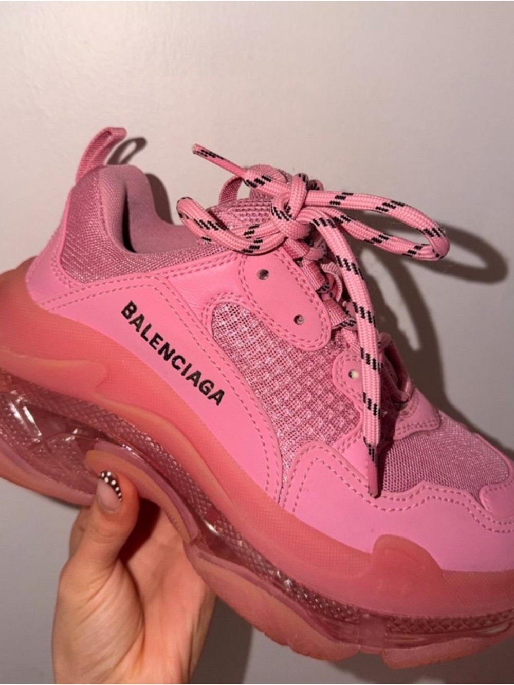 Balenciaga Triple S Chunky Pink Women's Sneaker